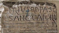 S. Cecília, virgem e mártir, no cemitério de Calisto